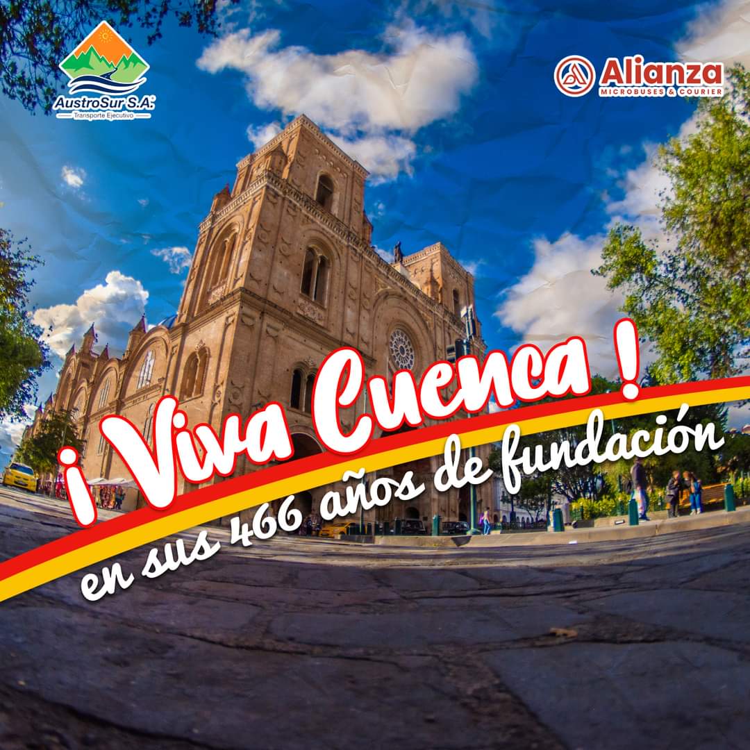 PachiCherrez's tweet photo. #Cuenca construida en lo alto de un hermoso valle, con su paisaje urbanístico, bañada por sus cuatro ríos, una ciudad de flores, artesanías, tejidos, bordados, cerámica, orfebrería, platería, gastronomía etc.
Hoy celebra sus 466 años de fundación e invita a todos a visitar https://t.co/ysA6OyAc9b