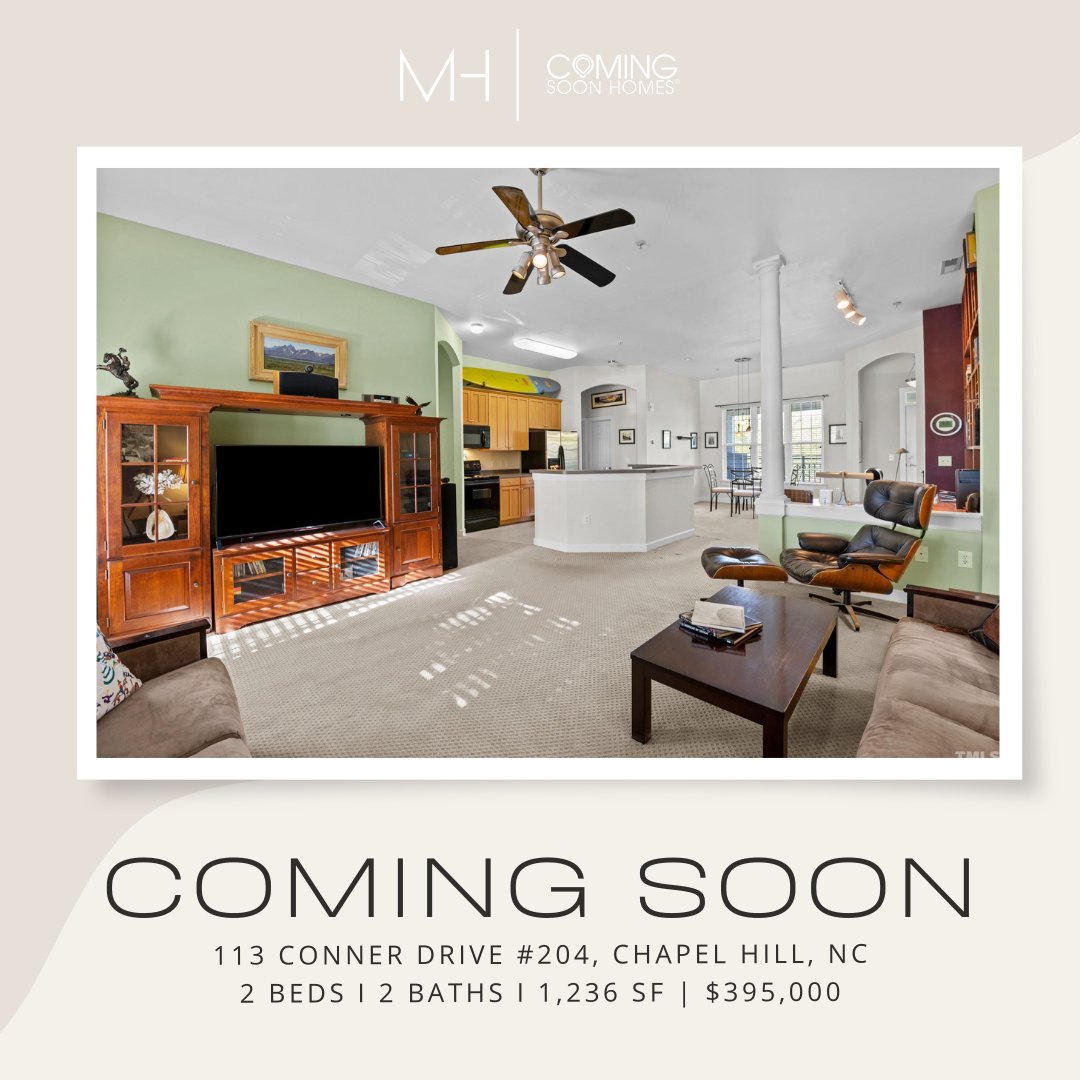 MartiHamptonRE's tweet photo. Coming Soon to Chapel Hill ✨

Don't miss the opportunity to own this exceptional, end-unit penthouse in a prime Chapel Hill location!

See more at: https://t.co/GmsYKJp59w
:
::
:::
::::
#Raleigh #RaleighRealEstate #ChapelHillRealEstate https://t.co/X1Gsv22NaO