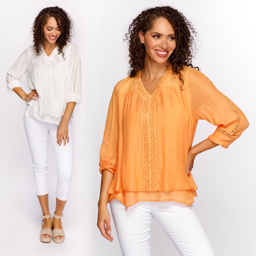 RedCoralFashion's tweet photo. Fresh for Spring! 🌷☀️ Elegant, feminine and adorned with beautiful lace texture details, this top will add just the right touch to your look 🛍️ Shop in stores and online now: https://t.co/uLv70SNlh7
.
.
#Fresh #Spring #Stratford #StJacobs #ShopRetail #WomensFashion #Blouse #Chic https://t.co/WafIcQqBiE