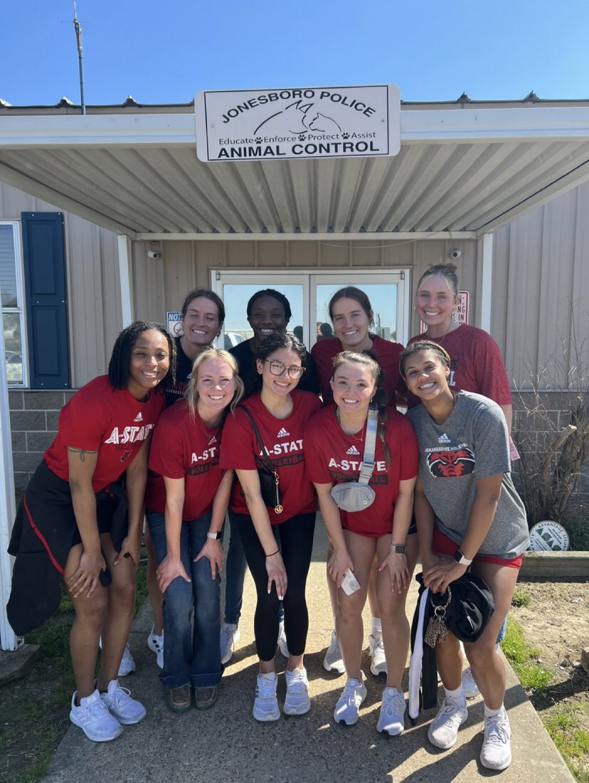 Arkansas State Volleyball 🏐 tweet media