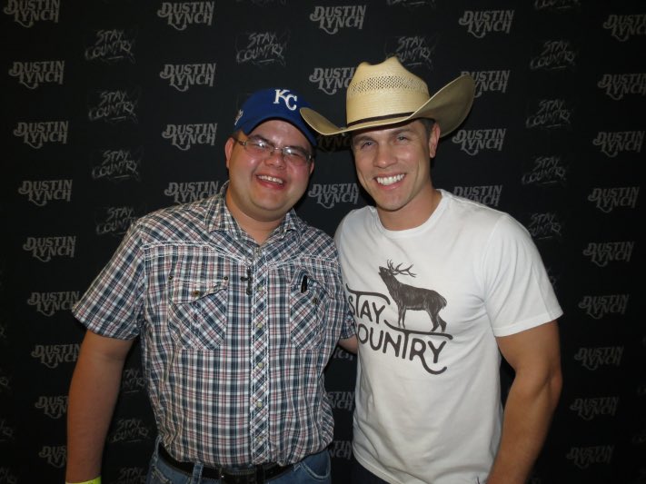 chris1989's tweet photo. @dustinlynch 
We will be at your show tomorrow on the Kane Brown tour in Wichita KS! How can we get meet &amp; greets? https://t.co/3QAZnZ67jb