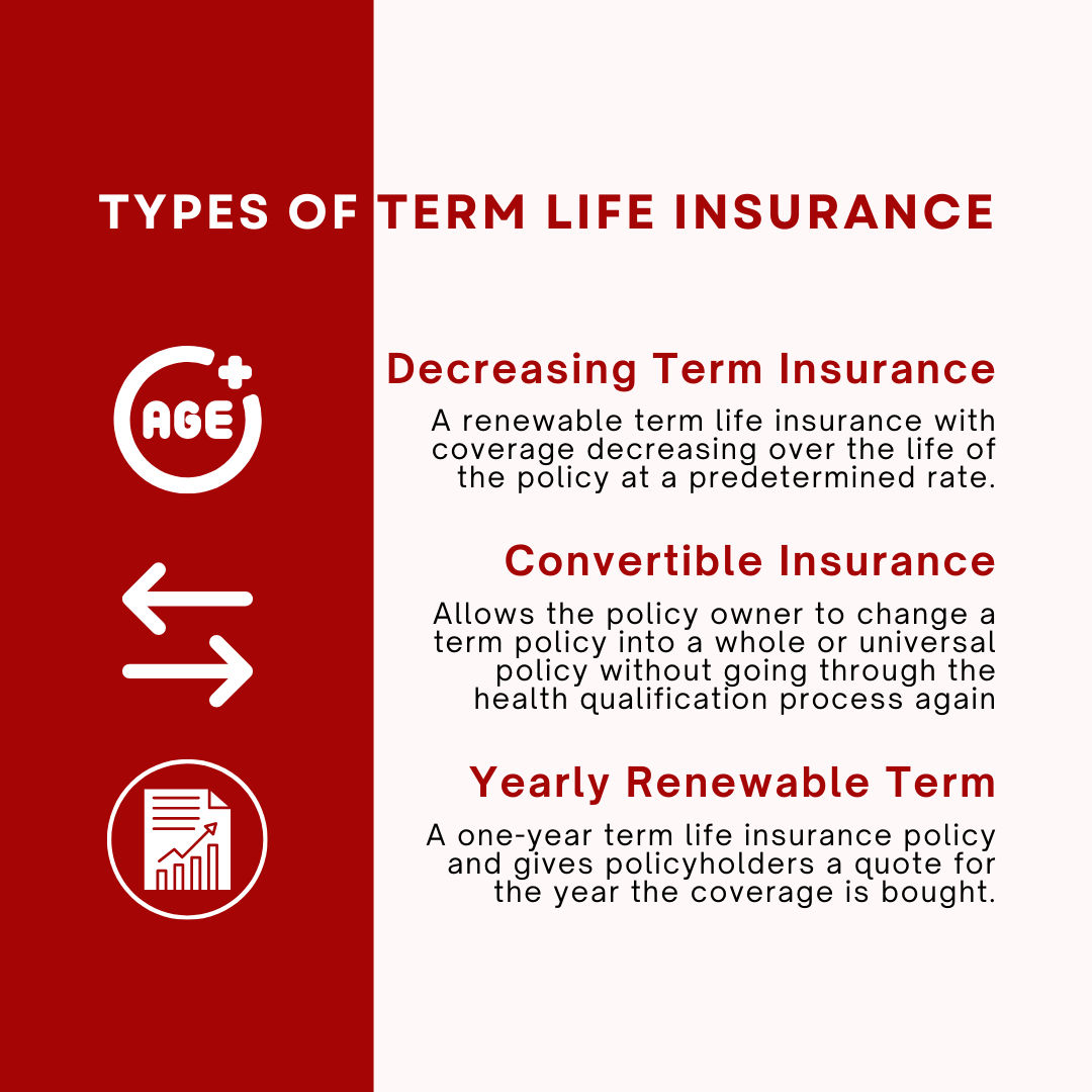deltalifegroup's tweet image. If you are planning to get Term Life Insurance, here are some types to guide you. WE GOT YOU COVERED HERE IN DELTA LIFE GROUP! #lifesinsurancematters #lifeinsuranceplan #lifeinsurance #deltainsured #deltalifeinsurance #lifeinsuranceadvisor #deltaliving #deltalifegroup