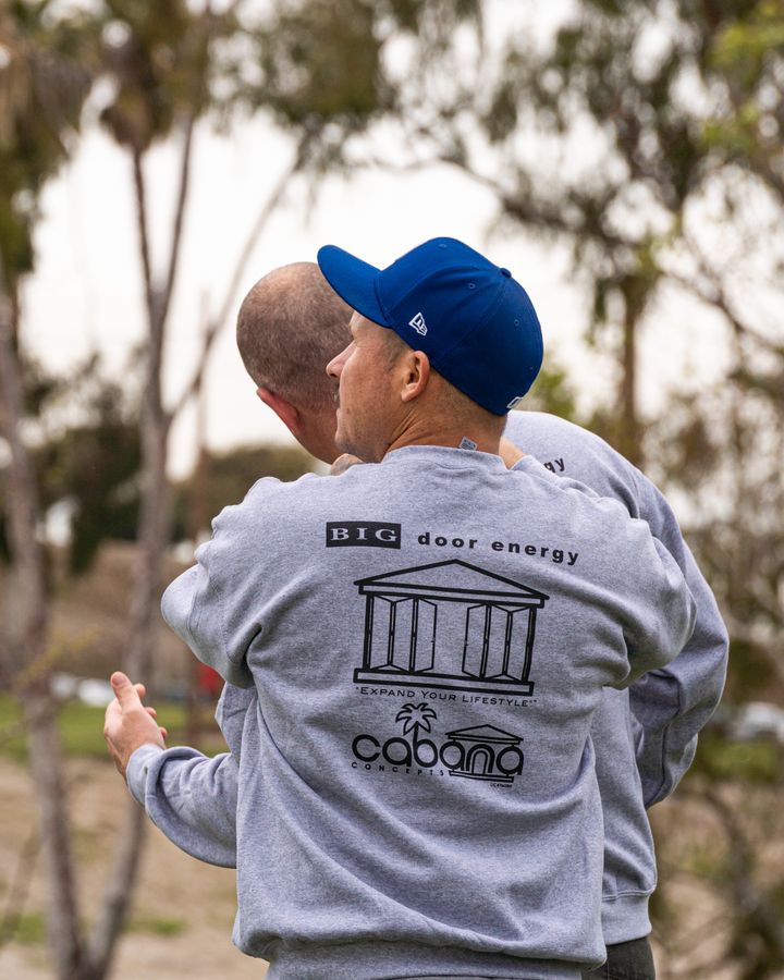 CabanaConcepts's tweet image. If you were at our Golf Tournament on Friday you saw (or even got to snag) our very new designs: 
&quot;Big Door Energy&quot; 😉😂
DM us to grab one of our new shirts or crewnecks, all sizes available! Or stop by the shop, we&apos;d love to see ya!
#BDE #funny #merchgame