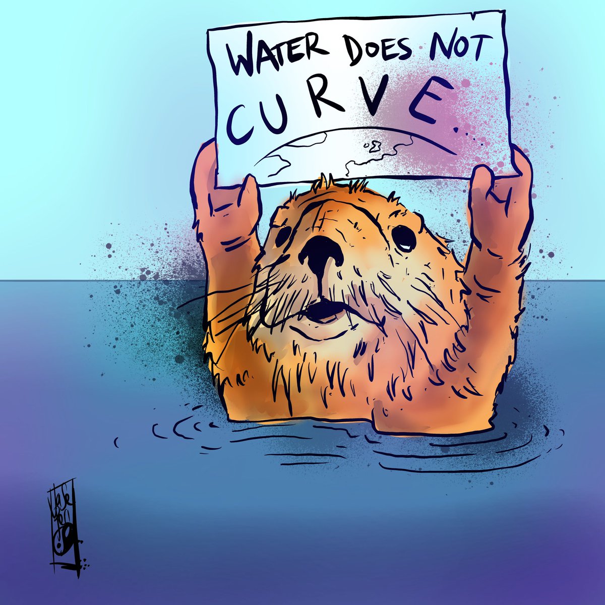 jase_peri's tweet photo. #654 MR. OTTER
#everydays #nftart #bitcoindrawing #nftcollector #bitcoinart #nft #nfts #conceptart #illustrator #nftillustration #nft4art #bitcoinartist #digitalart #digitalartist #nftartist #nftcommunity #flatearth #flatearthers #flatearthmap #flatearthproof https://t.co/z1oRkSDhpu