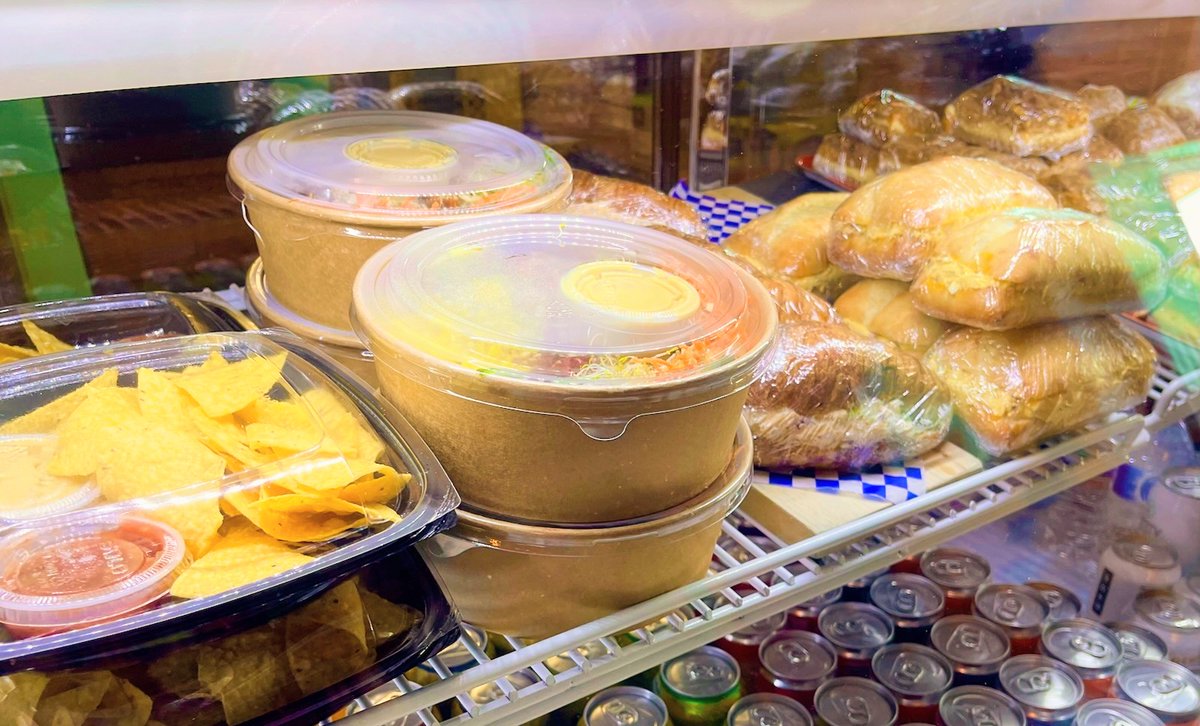 New in our grab and go display cooler.  Egg Salad Sandwich and Chicken Salad Croissant.