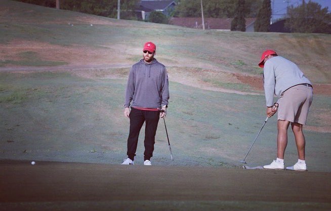 sentryroofingok's tweet photo. We were proud to sponsor and participate in the Lawton Public School Foundation annual golf tournament. It was important to us to give back to the school system that helped shape the education and lives of every single one of us at Sentry Roofing. #OnGuardForOklahoma #GiveBack https://t.co/wE9jyv3awN