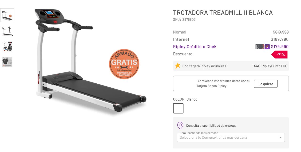 Trotadora treadmill ii new arrivals