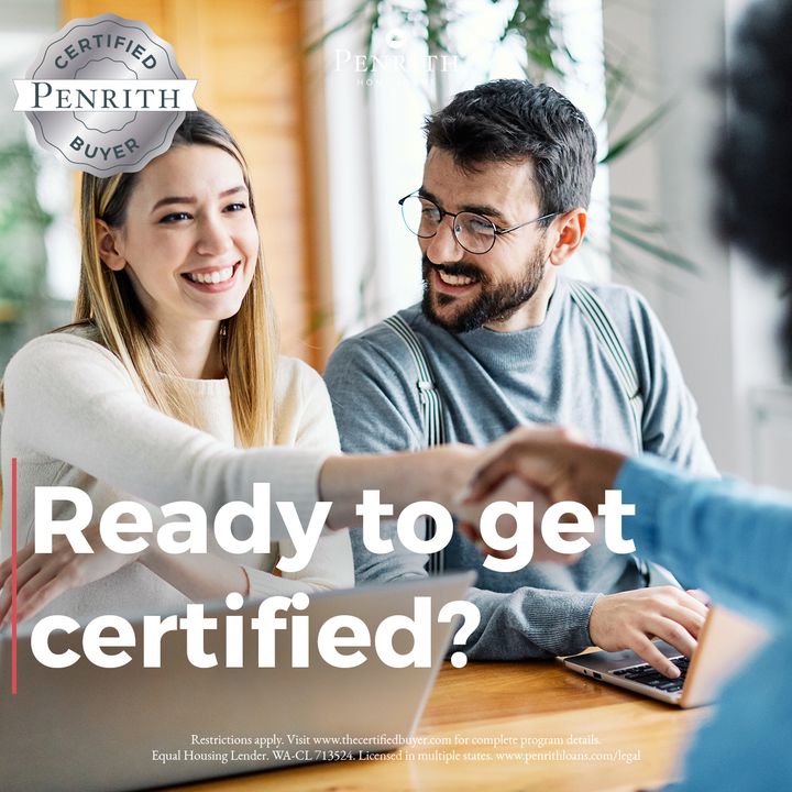PenrithLoans's tweet photo. Are you ready? Becoming #PenrithCertified helps give you an edge in multiple offer situations, helping you stand out. Learn more about the Certified Difference at https://t.co/a1MYK63sXP https://t.co/8Xb83CrHym