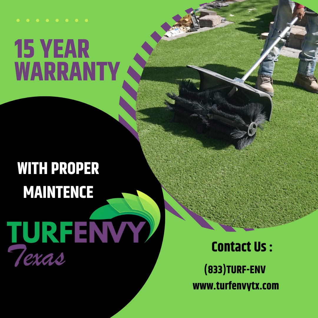 TurfEnvyTx's tweet photo. Natural grass becomes damaged and patchy. Artificial turf from #TurfEnvyTX allows for stress-free maintenance with up to 15 years of warranty.
(833)TURF-ENV [887-3368] 

#ArtificialTurf #KickingGrass #Warranty #SyntheticGrass #LowMaintenance #AlwaysGreen https://t.co/hFyUqJKmWw