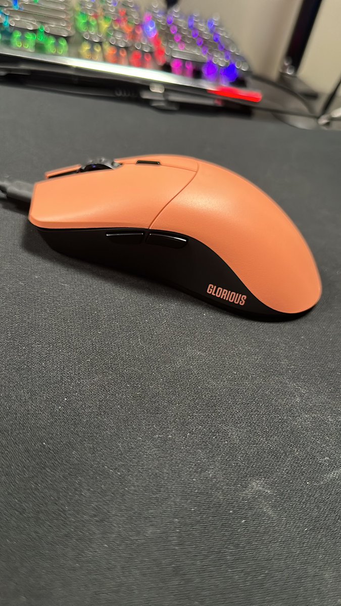 youknowmarcus's tweet photo. Always love the Model O 
So… we upgraded to the Model O Pro 🙏 55g!  @Glorious https://t.co/QUp7iHS266