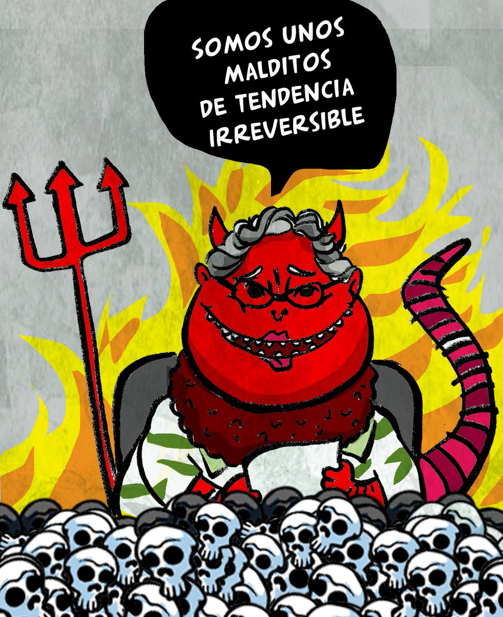 Noticia de #tendenciairreversible en el #infierno. La realicé en el 2017 pero es propicia para un día como hoy
#TibisayLucena #CNE #RevolucionElectoral #revolucionfraudulenta #frauderevolucionario