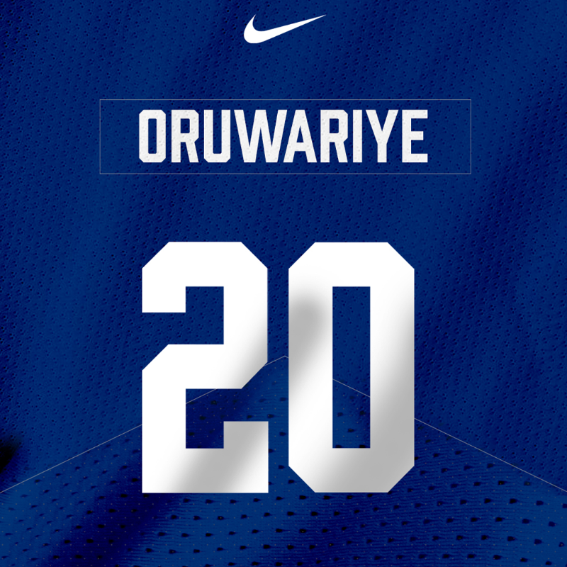 Giants's tweet photo. Updated jersey numbers ‼️