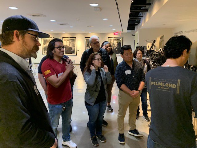 VME member taking a tour of <a href="/Panavision/">Panavision</a> thank you 🙏🏽 Panavision for hosting us!