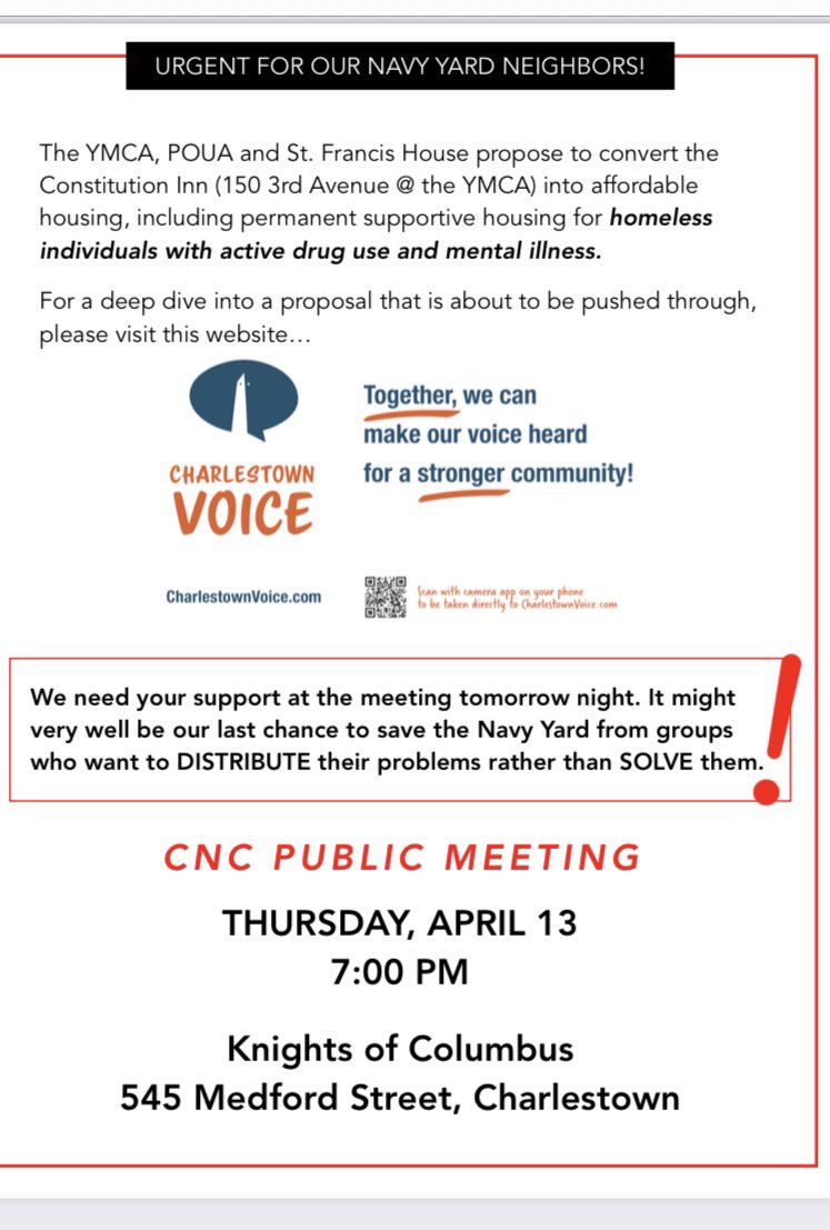 hellojuliahello's tweet photo. Attend &amp; be heard! #CharlestownMa #NavyYard #Boston https://t.co/hjkQ8Hsk62