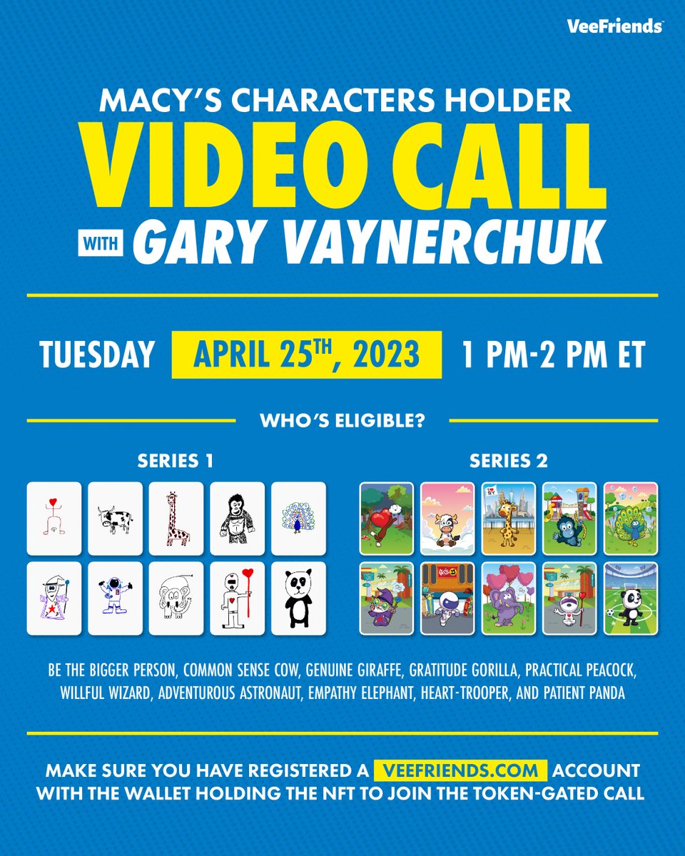 VeeFriends tweet media