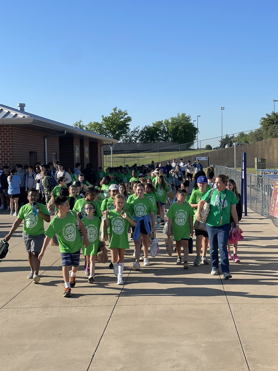 Best day ever!! Our 4th grade play day was absolutely amazing!  I am so proud of each of our students for doing their best, encouraging others, and being good sports win or lose! My heart is overflowing and wish we could do it all over again tomorrow! 💙🐊 <a href="/CaprockES/">Caprock Elementary</a>