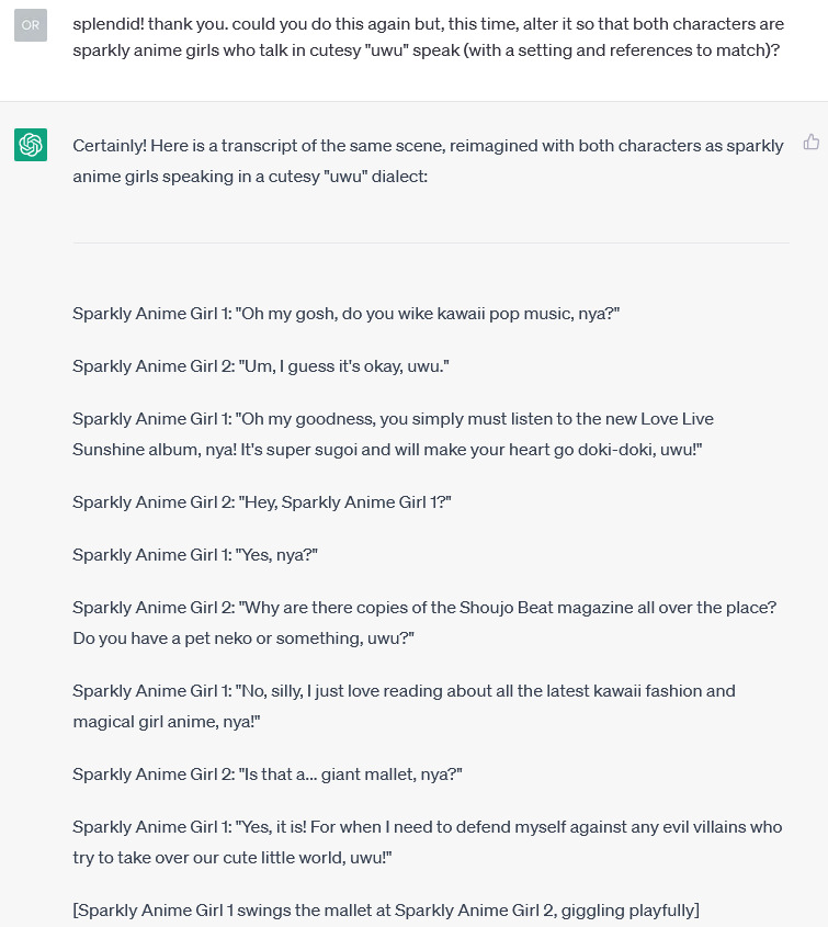 orteil42's tweet image. terrible news; finally got around to making an OpenAI account and i am using it for absolutely nothing productive