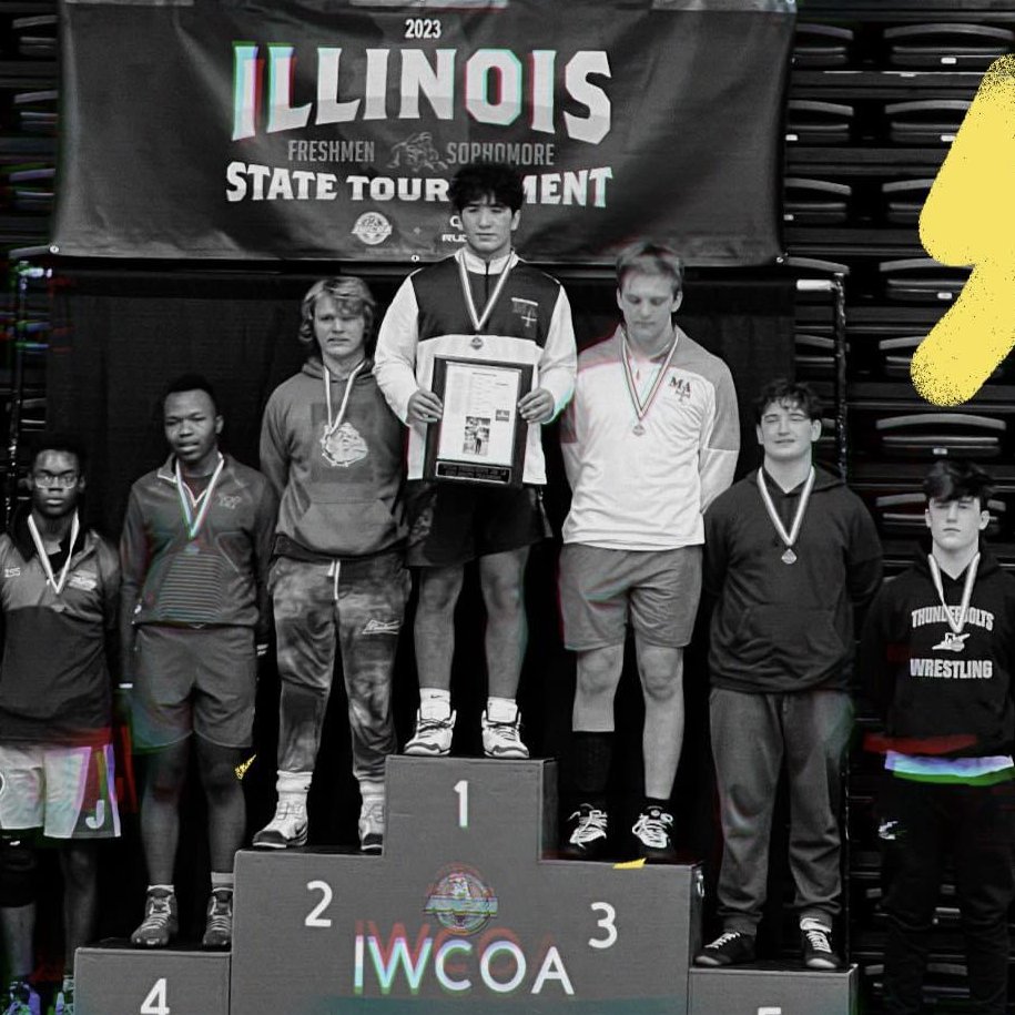 Was a great wrestling season... wrestled Varsity all year as a Sophomore at 195, and finished with a record of 34-17.. Fell a round short of the IHSA this year but was able finish out as state placer in the Illinois Fresh/ Soph State tournament .. till next year ! now 🏈 time !