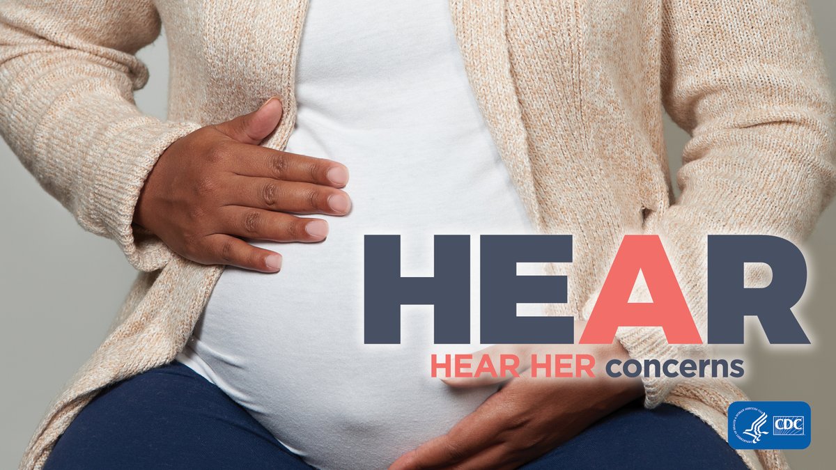 You know your body best. If you are pregnant or gave birth within the last year and feel like something is wrong, speak up and ask for help. It could save your life. bit.ly/3zRxdVA

#BlackMamas #BMHW23 #HearHer