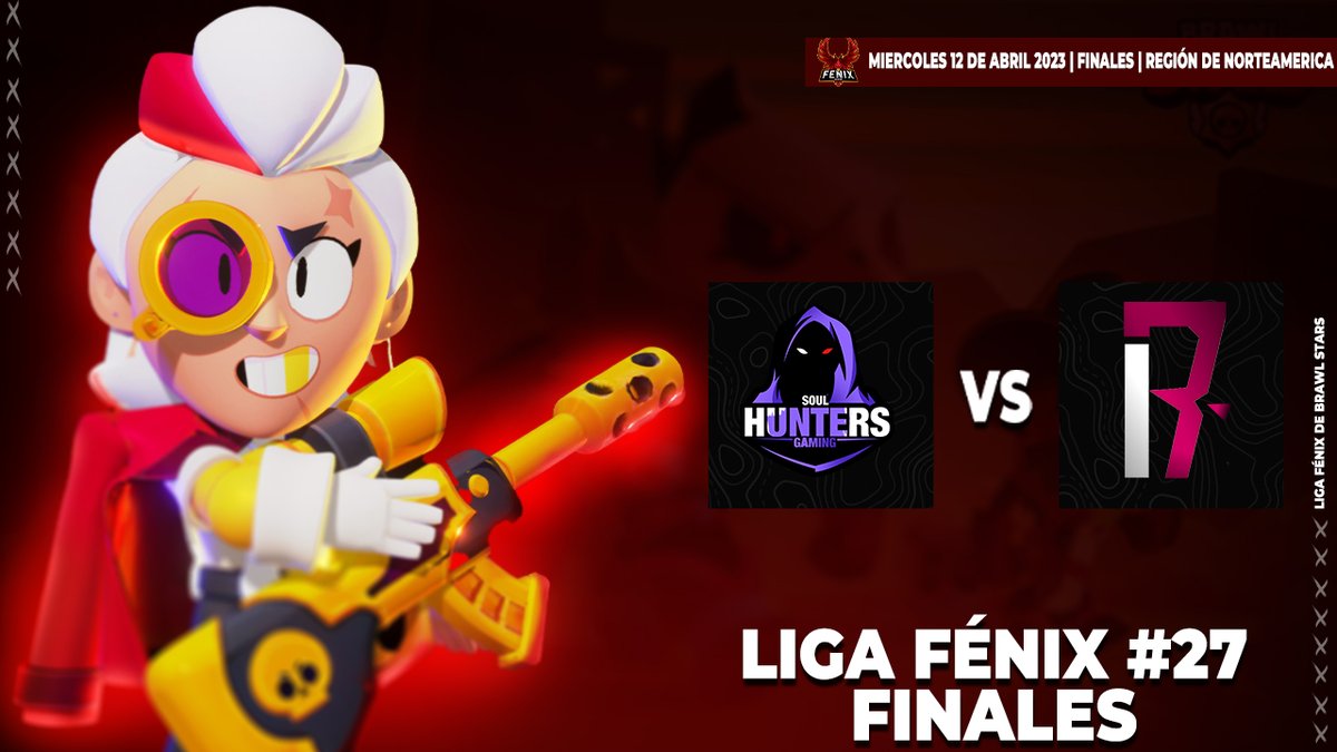 En unos minutos en vivo la final de la edición 27 de <a href="/Fenix_LeagueBS/">Fenix League</a> 

El recien revivido <a href="/SLHGaming_GG/">Soul Hunters Gaming</a> 🆚 R7 (No dejaron su @)

En vivo por mi canal 
twitch.tv/iamjuliomx_

Como dato extra R7 quedo subcampeon en la anterior edición