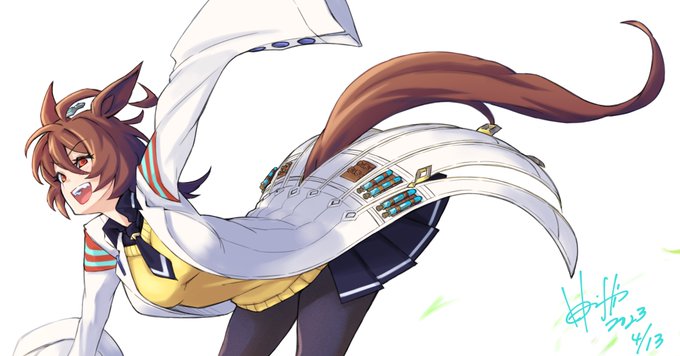 元ネタ通じる人たぶんTLにいないかもですが、
ウマ娘初めてから一番描きたかった絵なので、満足😊
#アグネスタキオン生誕祭2023 