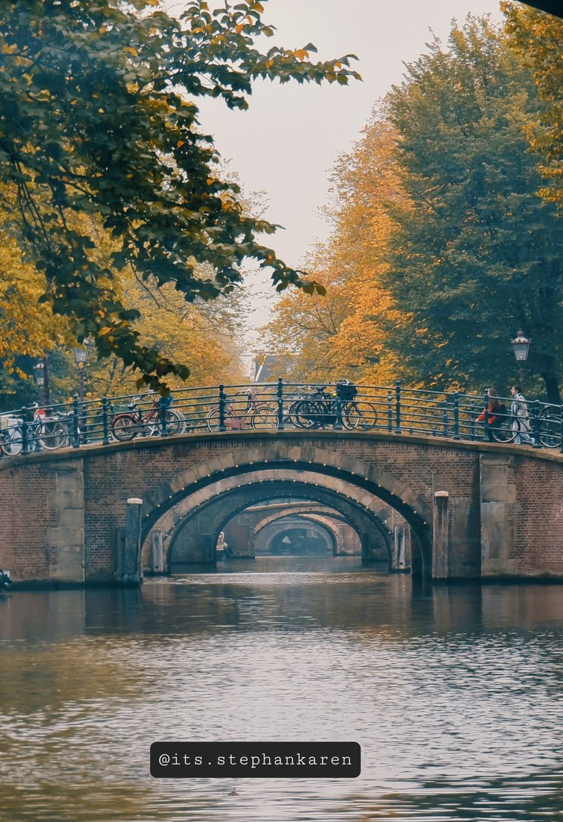 Where every bridge tells a story, and a river, toting away, your fading smile into the endless oceans.