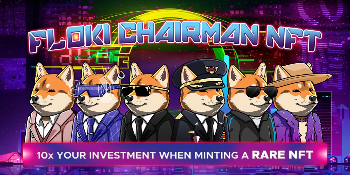 FlokiChairman's tweet photo. 📣ANNOUNCEMENT📣

Official mint date: 18-04-2023❗️

🎉We will have a reveal party 24HRS after all NFT’s are minted🎉

💵Mint price: 0.15BNB

300 NFT’s in total, the rare NFT’s will be paid 10x in return. So 1.5BNB straight into your wallet‼️

🎁There is a giveaway running on Gleam, click the link to participate: 

https://t.co/N6XhB93XKs

Good luck 💫

#Flokichairman #Floki #Doge #NFTGiveaway #NFT #Giveaway #BNB #1000xgem #BSCGEM #memecoin