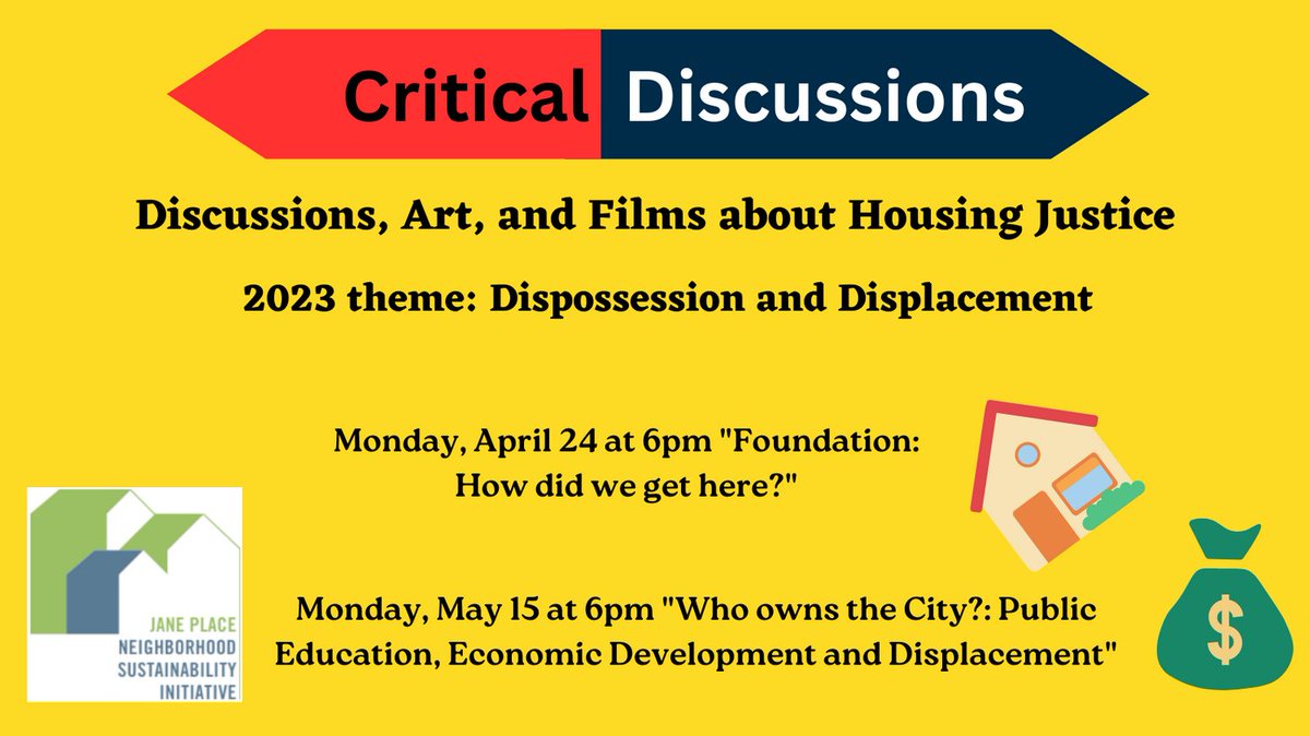 Jane Place Neighborhood Sustainability Initiative tweet media