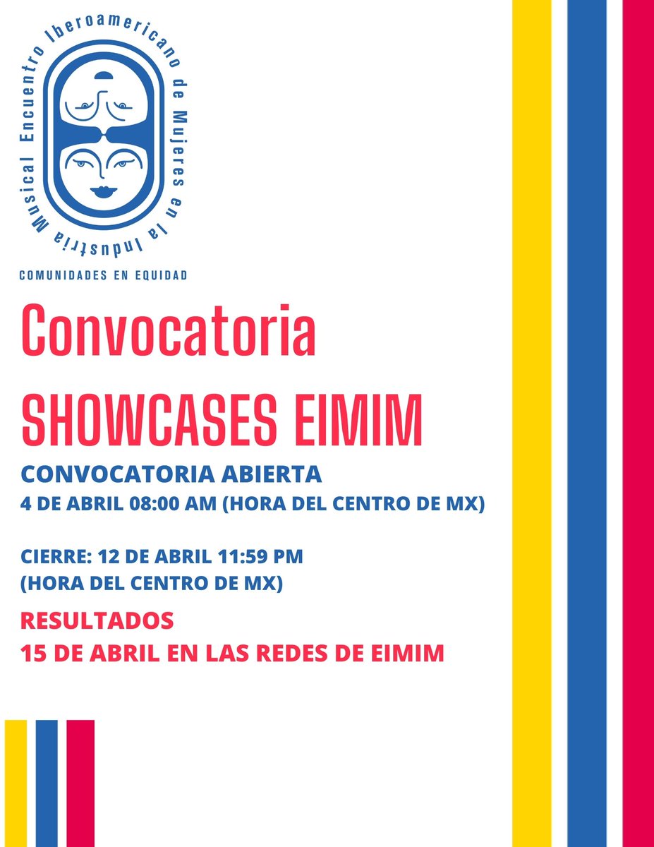 Esta tercera edición de #EIMIM ya está en la sarten para preparar el sancocho musical. 

Hoy a las 11:59 hrs se cierra la convocatoria para #showcases aplica y sé parte de esta gran #comunidadenequidad

Regístra tu propuesta AHORA groovelist.co/login/627 en <a href="/GrooveList1/">GrooveList</a>