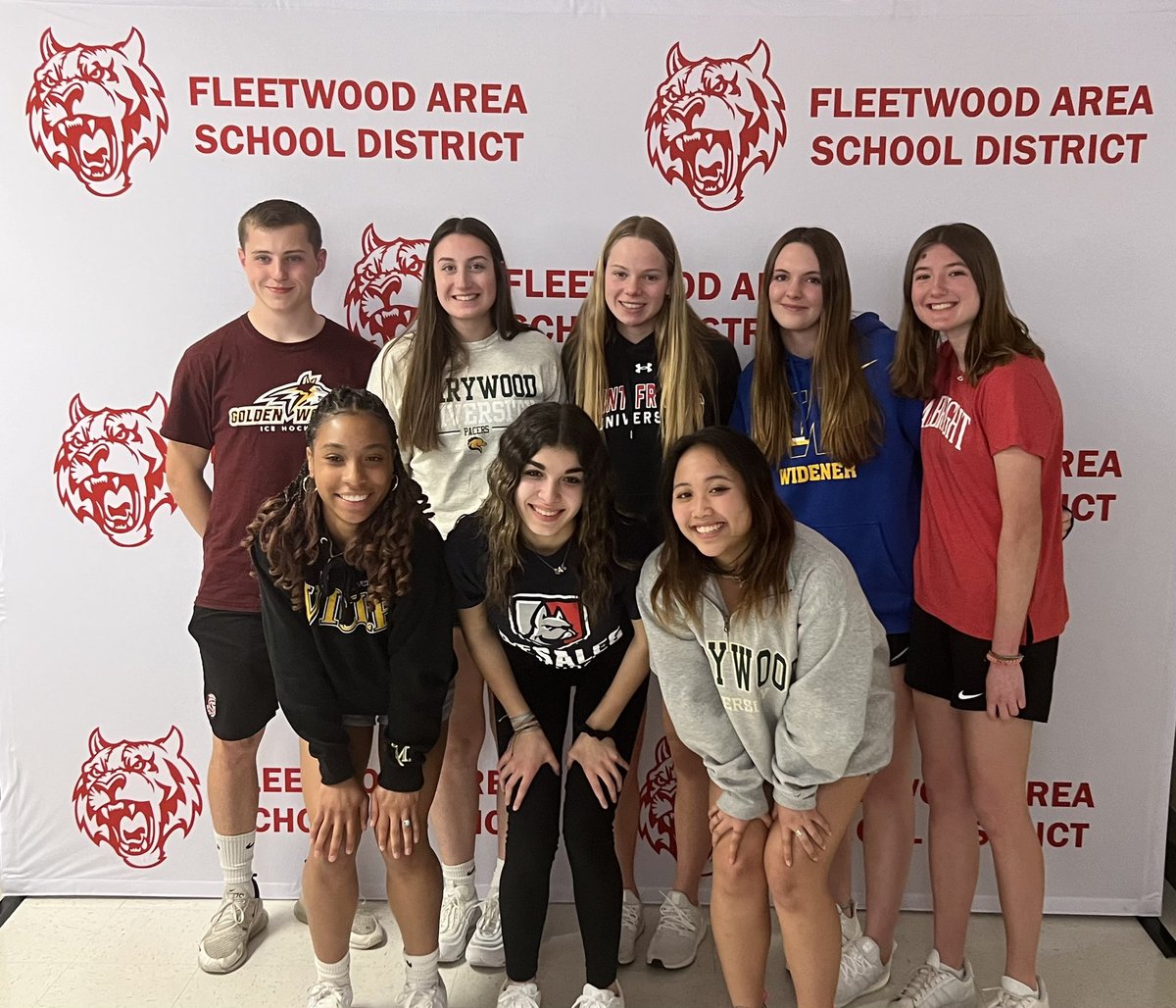 Congratulations to our senior athletes that signed National Letter of Intent today to compete at the college level. We are proud of you…