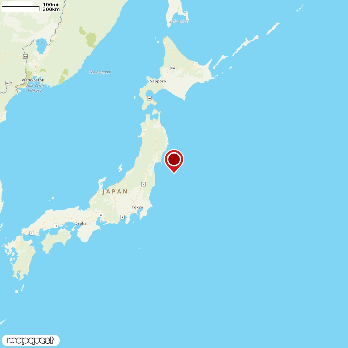 M4.4 - 128 km SE of Ishinomaki, Japan
Mag: 4.4
Depth: 31.232km
Date-Time: 2023-04-13  00:55:11 UTC

#USGS #Earthquake #Japan