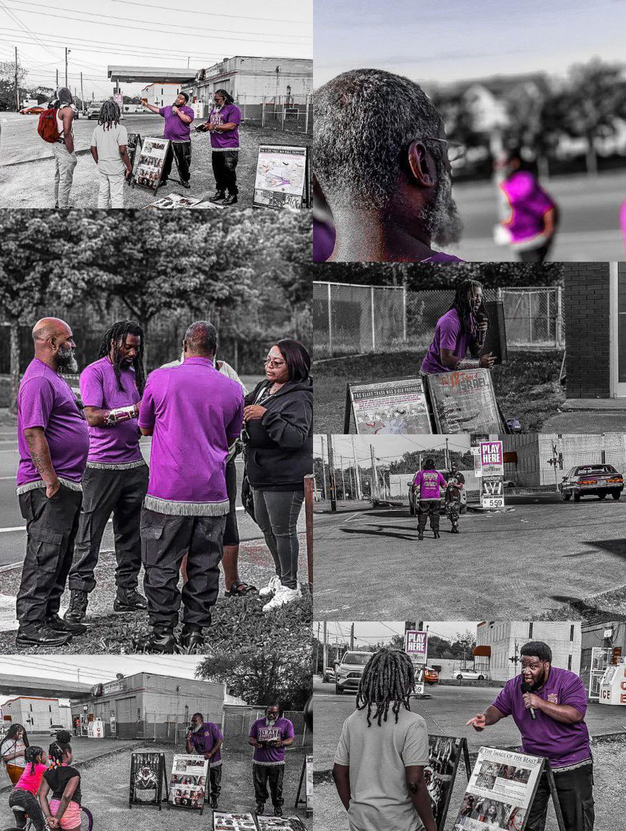 IUICNASHVILLE's tweet photo. The Purple🟣✊🏽👑 Is A Problem! You Gonna See Us Teaching Repentance On This Earth 🌎 Till The Kingdom ✨️ Comes!!
Visit our website here 💻👨🏾💻🖥
🔴 https://t.co/nOziOlTwvv
#ThePurpleIsAProblem
#IUIC #IUICNASHVILLE #TwelveTribesWorldWide
#IsraelUnitedInChrist #Nathanyel7 https://t.co/o5eHz1n3Wh