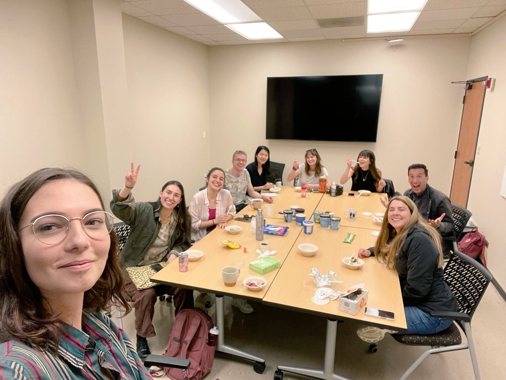 In today's very serious lab meeting <a href="/StanfordSNL/">SSNL</a>:

What is consciousness? And, relatedly, which of these 10 (!) pints of ice cream is your favorite?