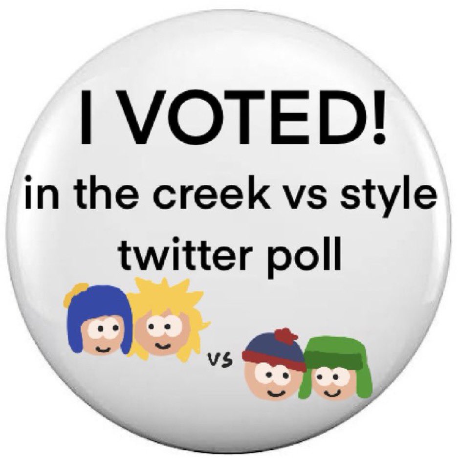 TheMoonsAceCard's tweet photo. Voted correctly, too #CreekSweep https://t.co/i9Wt8yEGFk