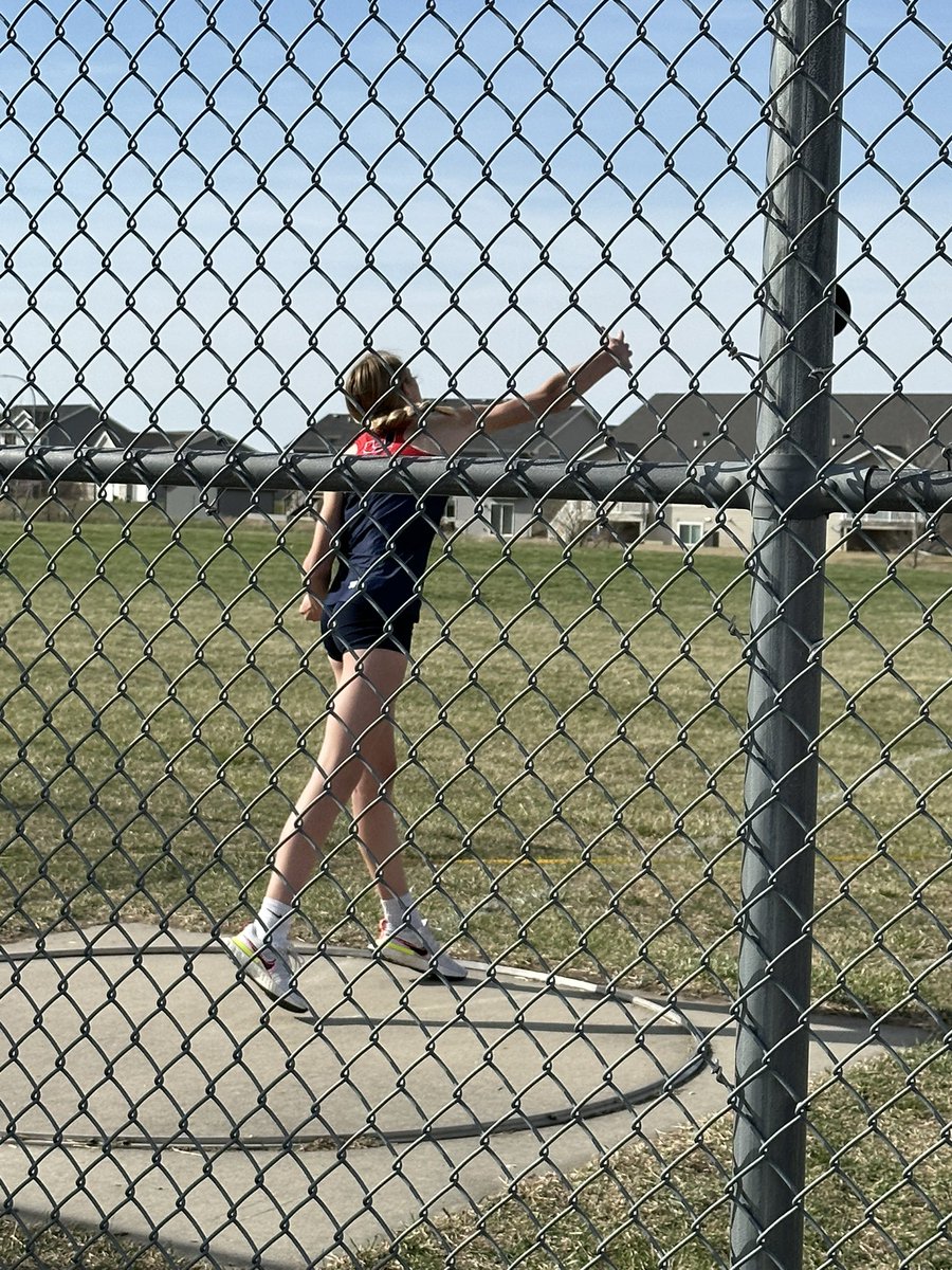 PiperLadwig's tweet photo. Getting stronger and faster each meet! Second meet:
First in shuttle hurdle.
First in shot put.
Second in discus.
#track #hurdles #shotput #discus #8thGradeTrack #Urbandale #BroccoliStrong https://t.co/4xwwNmRdmo