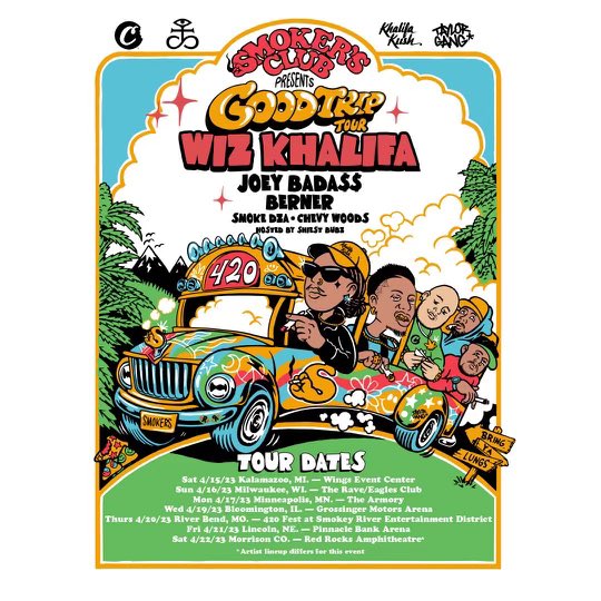 goodtriptour.com &gt; just a few days away ! First stop, is Kalamazoo Michigan ! Who’s pulling up to the 1st show ?????