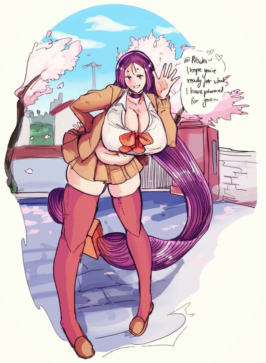 A_Saleswoman's tweet photo. Coloured a sketch comm for @Djstar323! Thank you! https://t.co/dzXLo6ZU2o