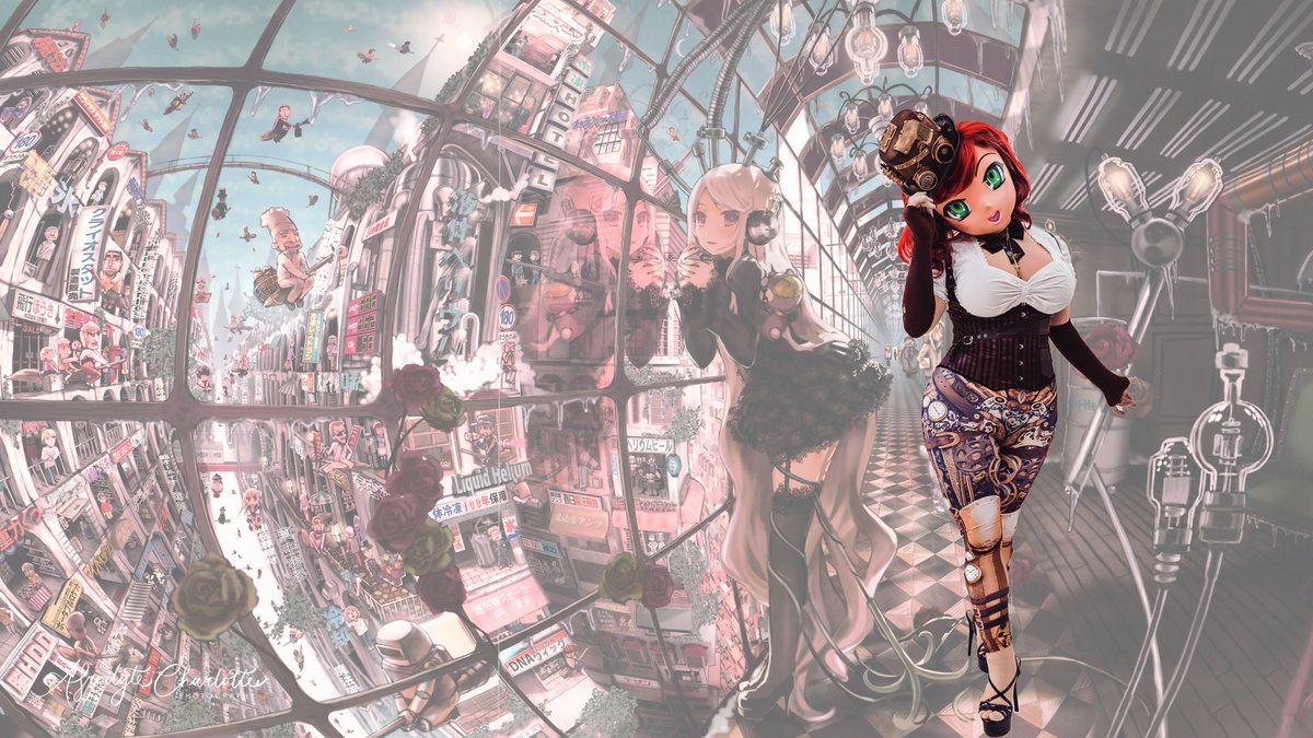 Afrodyte87's tweet image. Together with @CosMeetupChi we're going to have a for real deal  photography saloon!! Find us and grab your free digital  picture in your finest Victorian garb!!! 🤩