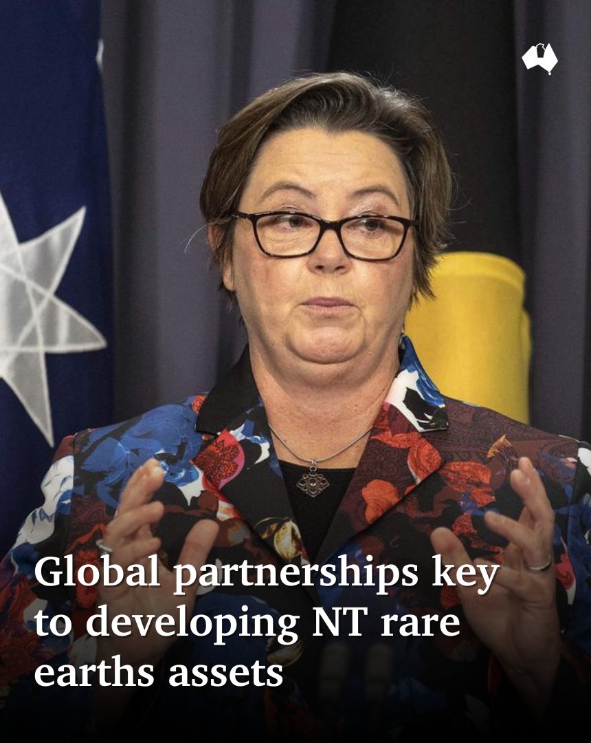 Federal Minister Madeleine King says the NT's resource assets will help take pressure off "highly concentrated" rare earths and critical minerals’ supply chains. See how she says it can happen ➡️ bit.ly/41pJcWs
