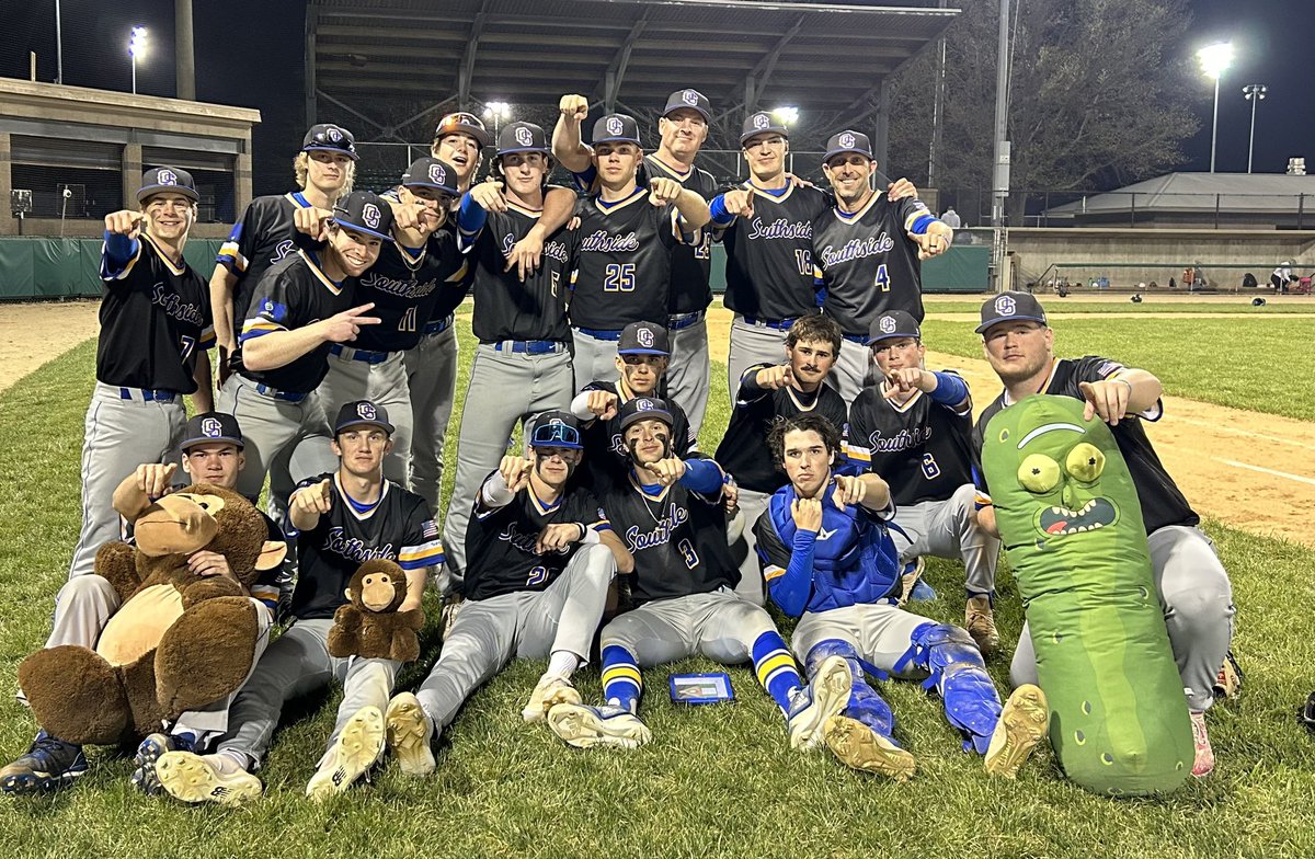 OSFalconBSB's tweet photo. Another W for the Falcons !!!  Final score 12-3 v. SMSouth.  Record stands @ 9-0!!! @OSouthBaseball @OS_BirdHouse @OlatheSouthHS https://t.co/sstr6S1wkF