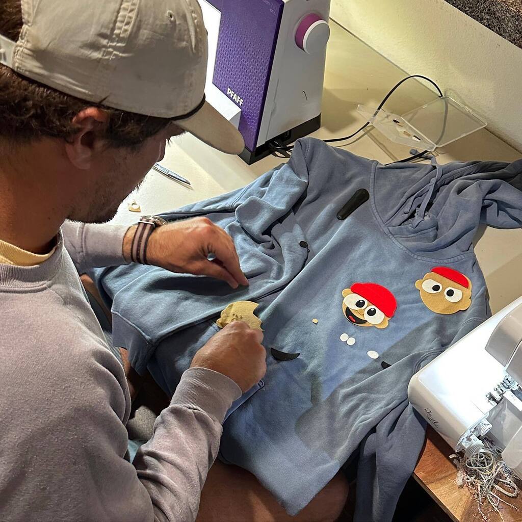 Cooking up some really cool clothing experiments with my dude @brkwtr_originals instagr.am/p/Cq9Xm_trOPX/