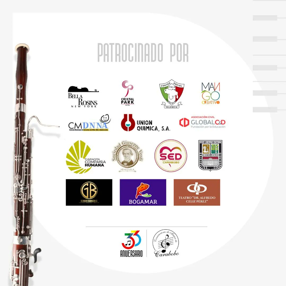 consermucacmc's tweet photo. #agendaconsermuca Abril 2023 

Así celebramos nuestro 33 Aniversario 🥳 te esperamos...

#concierto #recital #educacionmusical https://t.co/zI6iZpx3ye