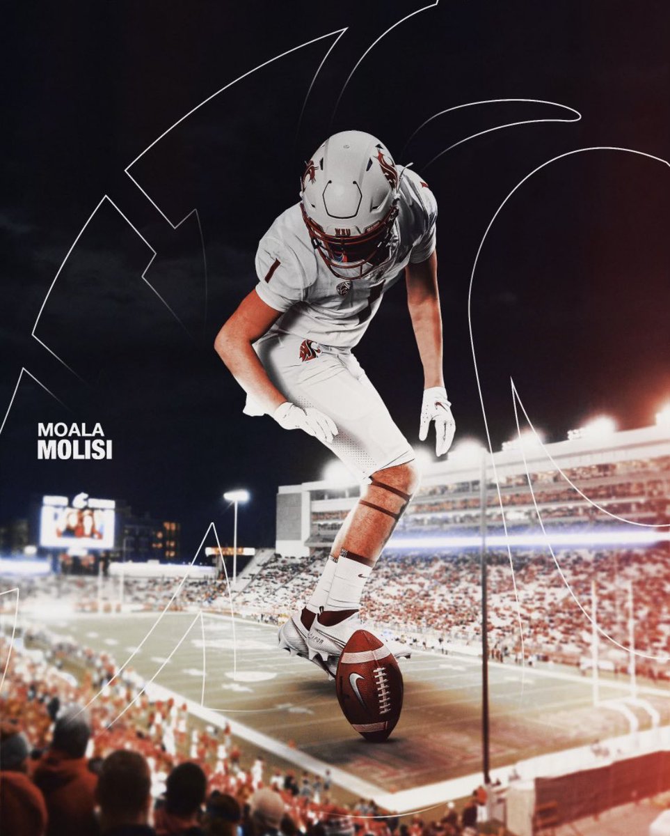 MoalaMolisi's tweet photo. Thank You Washington State 🔴⚪️ For The Fire Pic’s 🔥 @CoachDickert @CoachPatBelony @coachfrankmaile https://t.co/vPj2jLQVXs