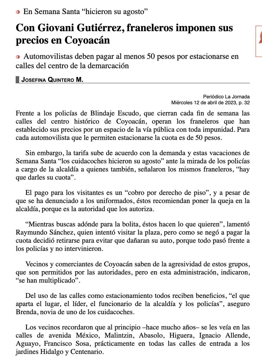 UnidosCoyoacan's tweet photo. Lamentable que con el alcalde @giogutierrezag se permita más ambulantaje y más extorsión por parte de franeleros... Y no, no nos cansaremos de decirlo: NI parquímetros NI franeleros! Que la autoridad haga su trabajo como sí lo hace en el Centro Histórico de la ciudad https://t.co/IFEMggJsmQ
