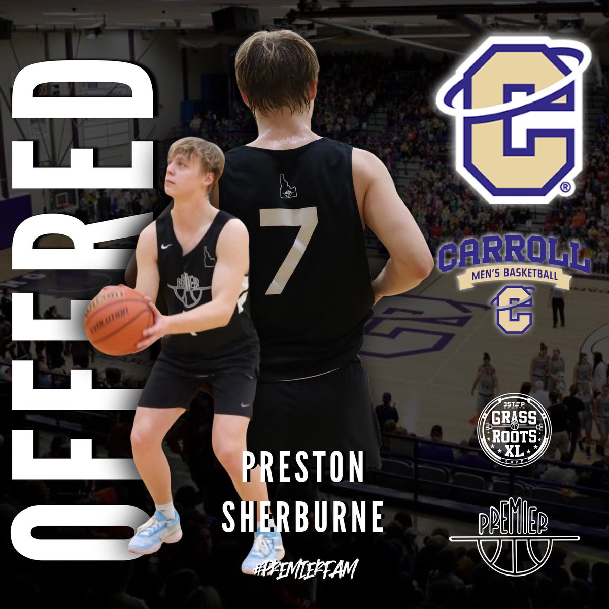 IdahoPremierBasketball (@idahopremier) on Twitter photo <a href="/P_Sherburne3/">Preston Sherburne</a> with a well deserved first offer from <a href="/CCSAINTSMBB/">Carroll College Men's Basketball</a> 💪 With his work ethic, skills, and high character… more to come! #PremierFam <a href="/P_Sherburne3/">Preston Sherburne</a> with a well deserved first offer from <a href="/CCSAINTSMBB/">Carroll College Men's Basketball</a> 💪 With his work ethic, skills, and high character… more to come! #PremierFam
