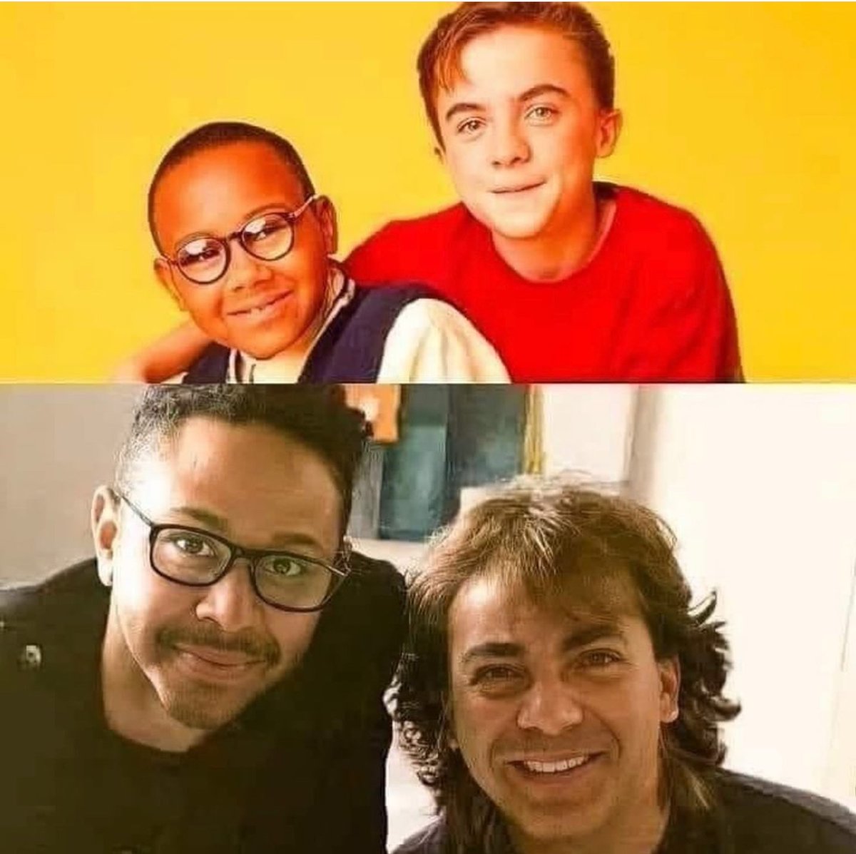 ¿Te quieres sentir viejo? Así lucen actualmente Malcolm y Stevie.