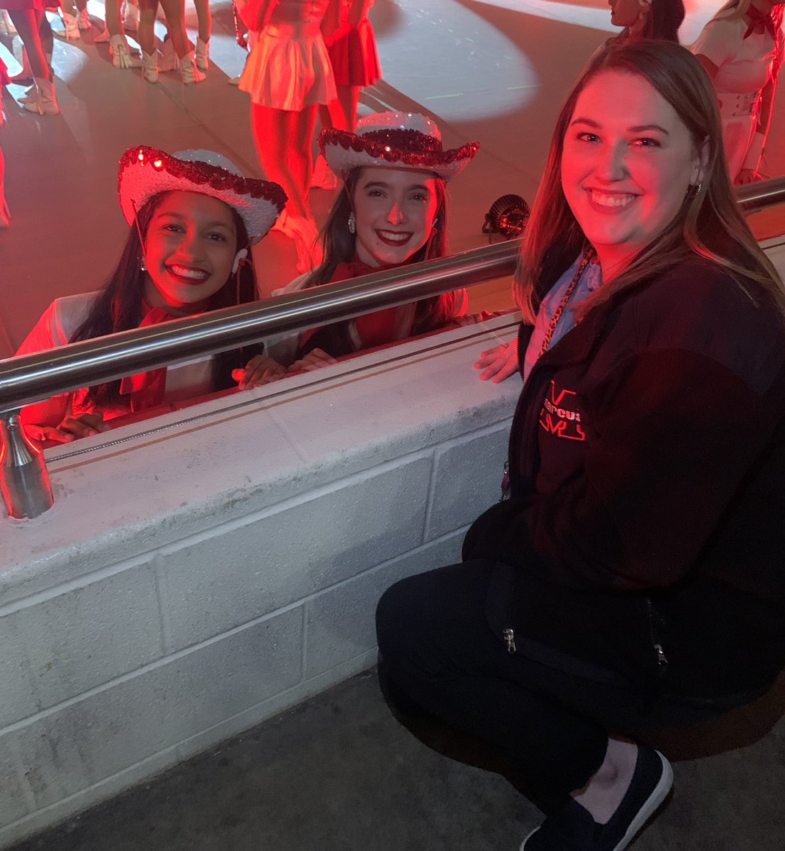 I had the BEST time at the Marquette Spring Show tonight with <a href="/NikkiMinich/">Nikki Minich</a>, <a href="/Katie_Bragg_MHS/">Katie Bragg</a>, and @MsHallMHS! The girls put on an incredible show! ❤️