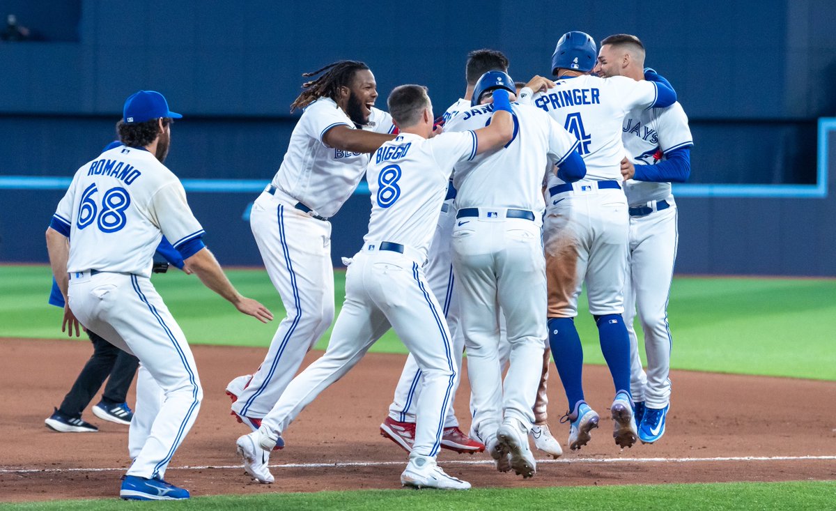 BlueJays's tweet photo. SIX comeback wins already! 

Don’t count us out 😤 https://t.co/Al8CaAZj7u