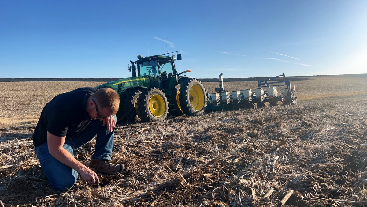 This will be my husband <a href="/NBotine/">Nate Botine</a> and I’s first year of farming and we have definitely been blessed with this wonderful opportunity!  <a href="/ChannelSeed/">Channel Seed</a> 213-19VT2P, 214-78DGVT2P, and a little bit of 211-11VT2P are our choices! 😊🌽