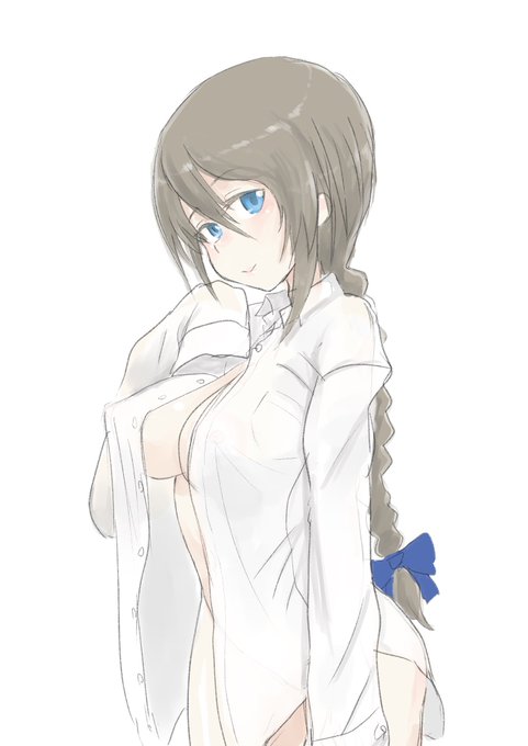 1日遅れましたがアディさんおめで彼シャツ
#アデライーデ・ブルートハウゼン生誕祭
#アリスギアお絵かき 